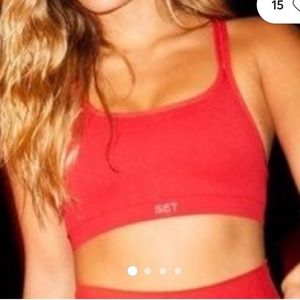 SET active red bra AND leggings SET - sold out online! Spicy Red
